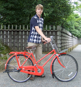 郵便自転車レンタル