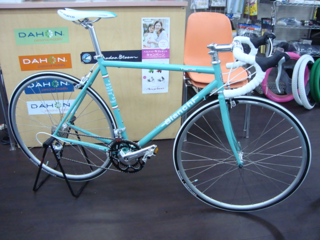 ビアンキ Bianchi Vincitore クロモリ 東京都調布市近辺手渡し