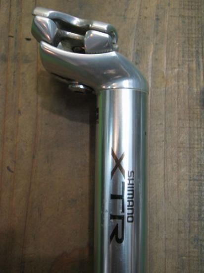 希少廃盤品Shimano XTR アルミ シートポスト - メルカリ