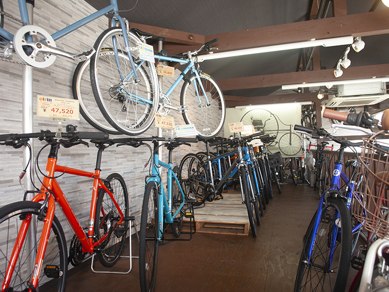 にじょう駅 自転車