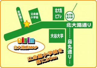 北大路地図