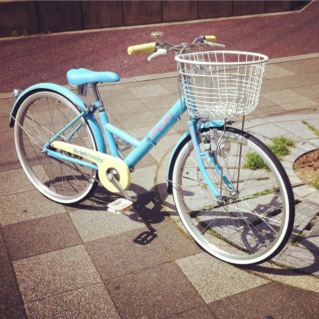 ブルー 自転車