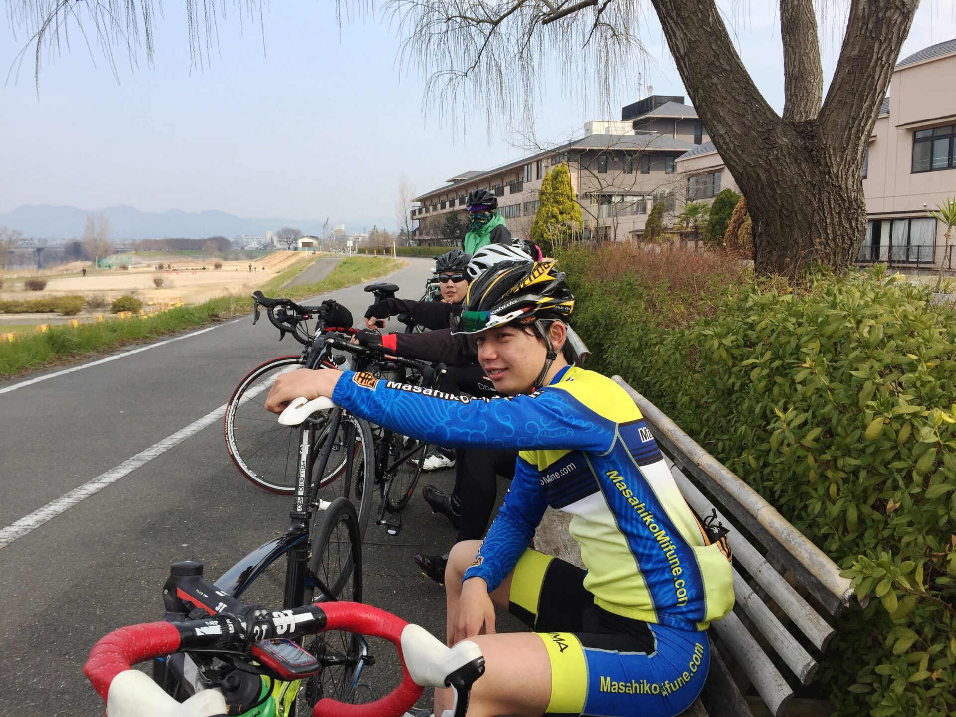 上手な 自転車 倒れ方