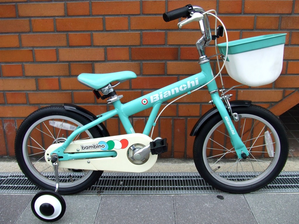 スポーツブランドBianchiの子供車BAMBINO | 京都の中古自転車・新車