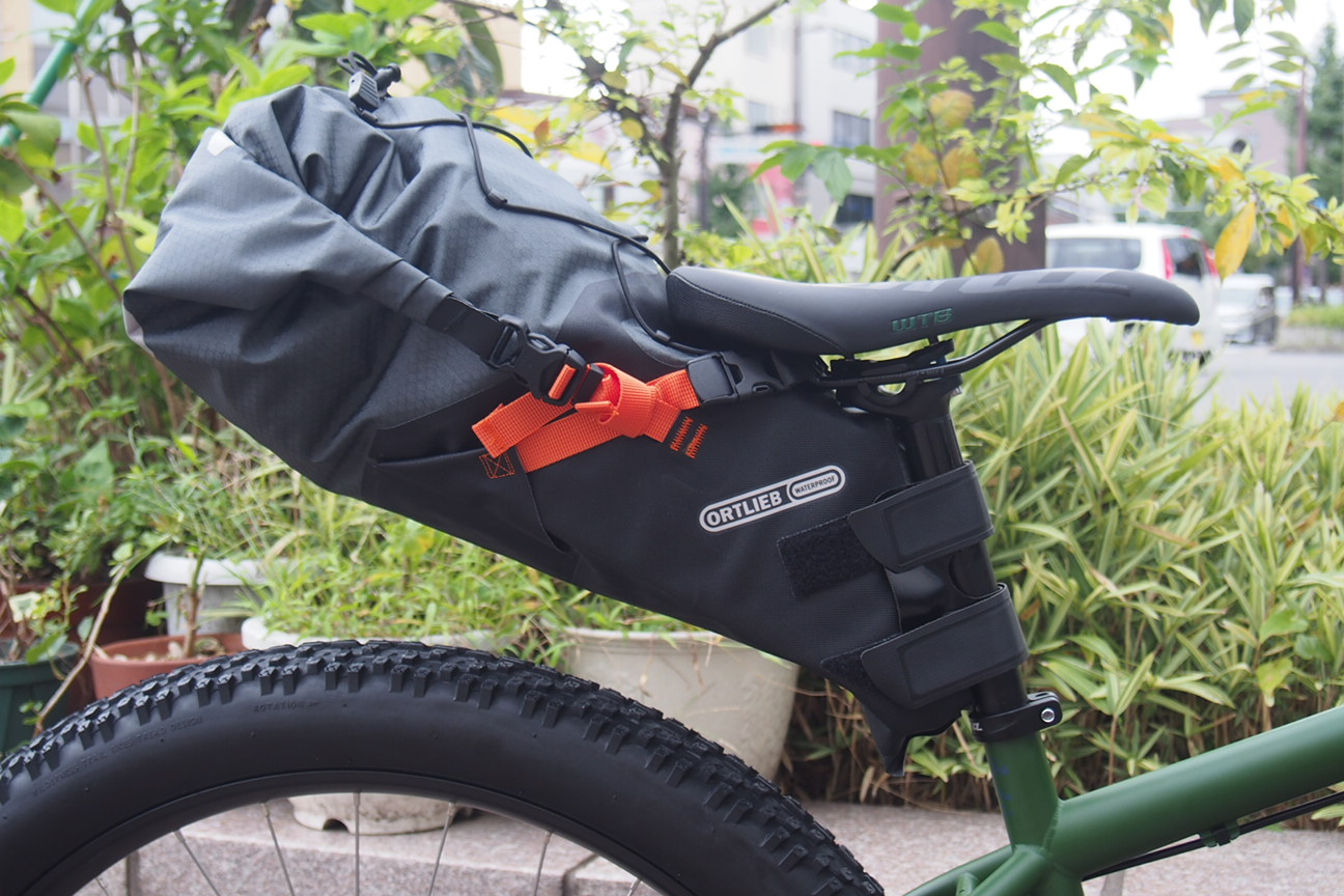 おしゃれ】 バイクパック サドルバッグ 自転車 大容量 防水 ロードバイク