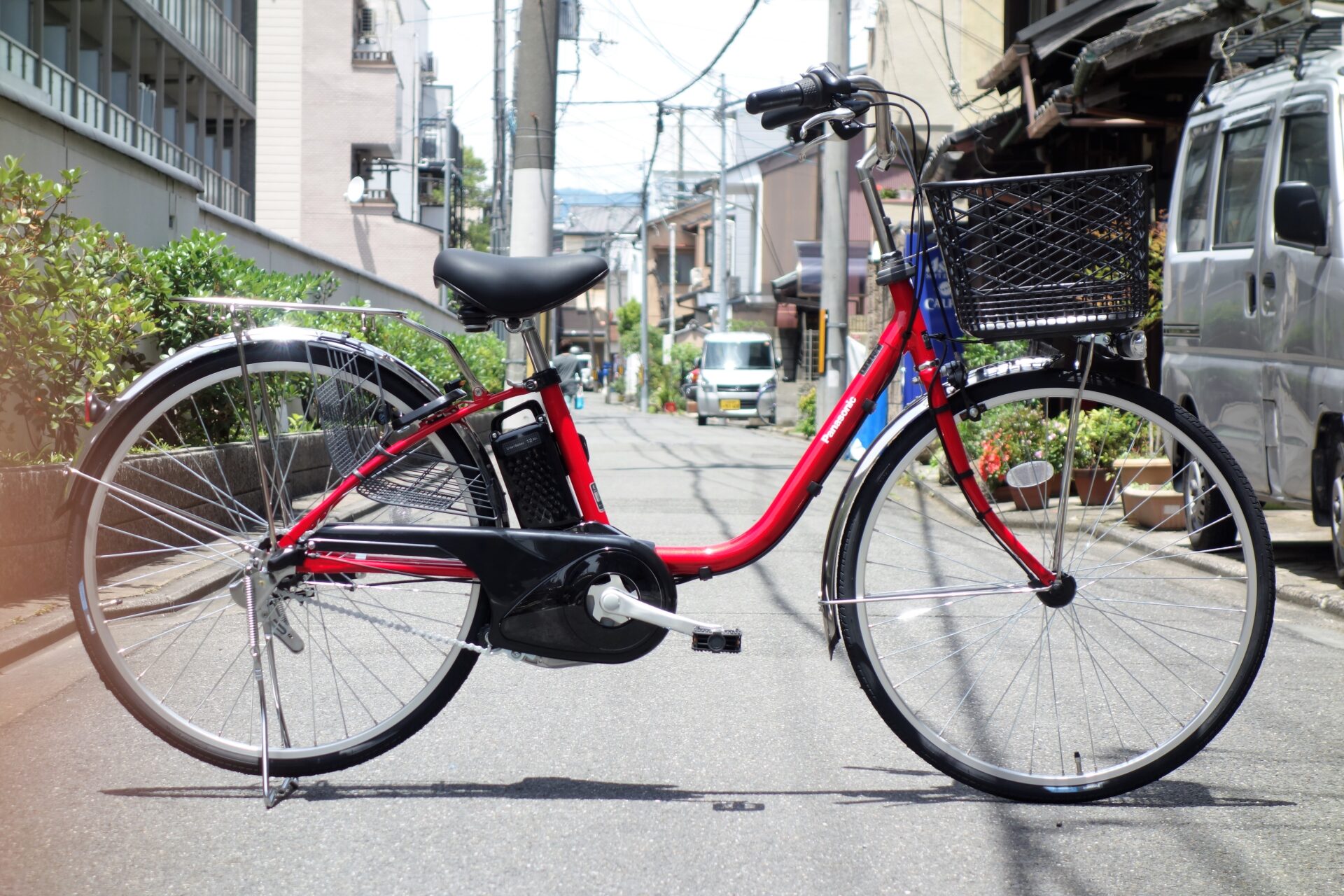 小型大容量バッテリー搭載のママチャリ電動自転車～Panasonic Vivi・FX ...