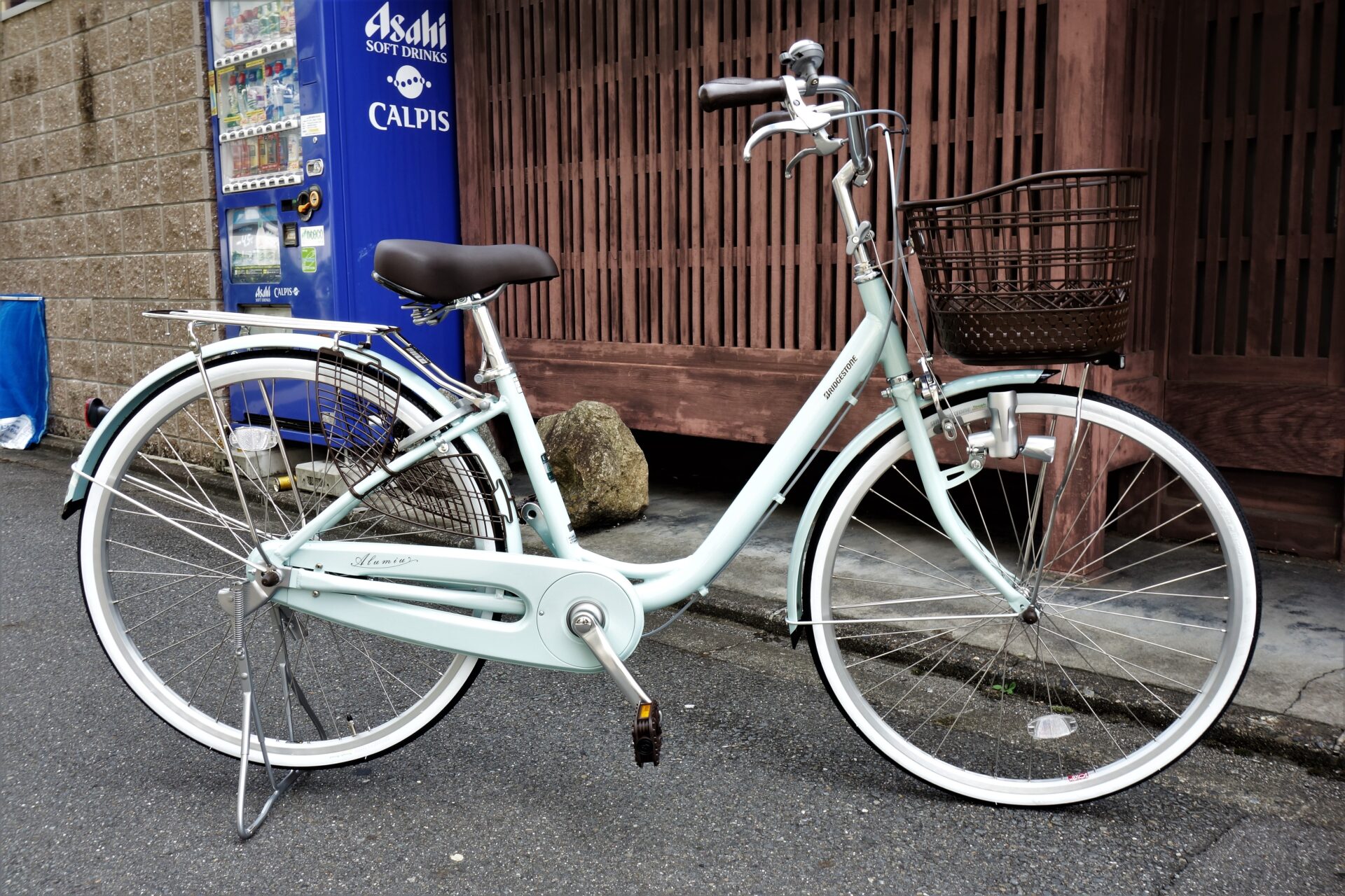 乗って軽く持っても軽い自転車～ブリヂストン アルミーユ～ | 京都の