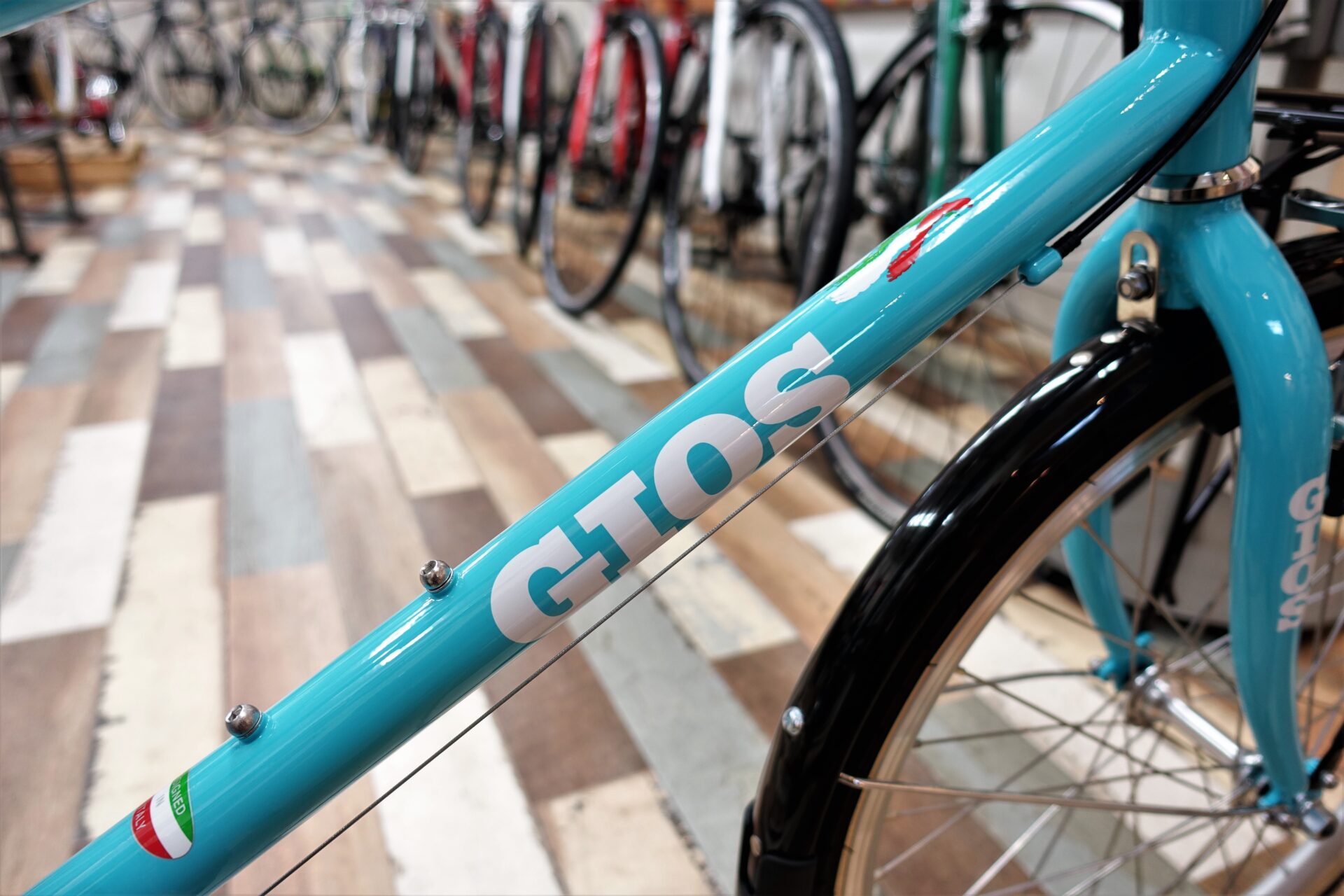 オシャレな街乗りミニベロ!!GIOS PULMINO | 京都の中古自転車・新車販売 サイクルショップ エイリン
