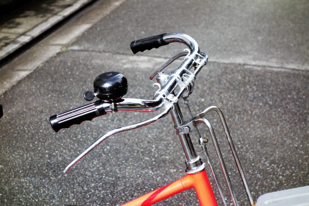 昭和　自転車　ハンドル　実用車　ロット式　レトロ自転車　昭和レトロ　ビンテージ