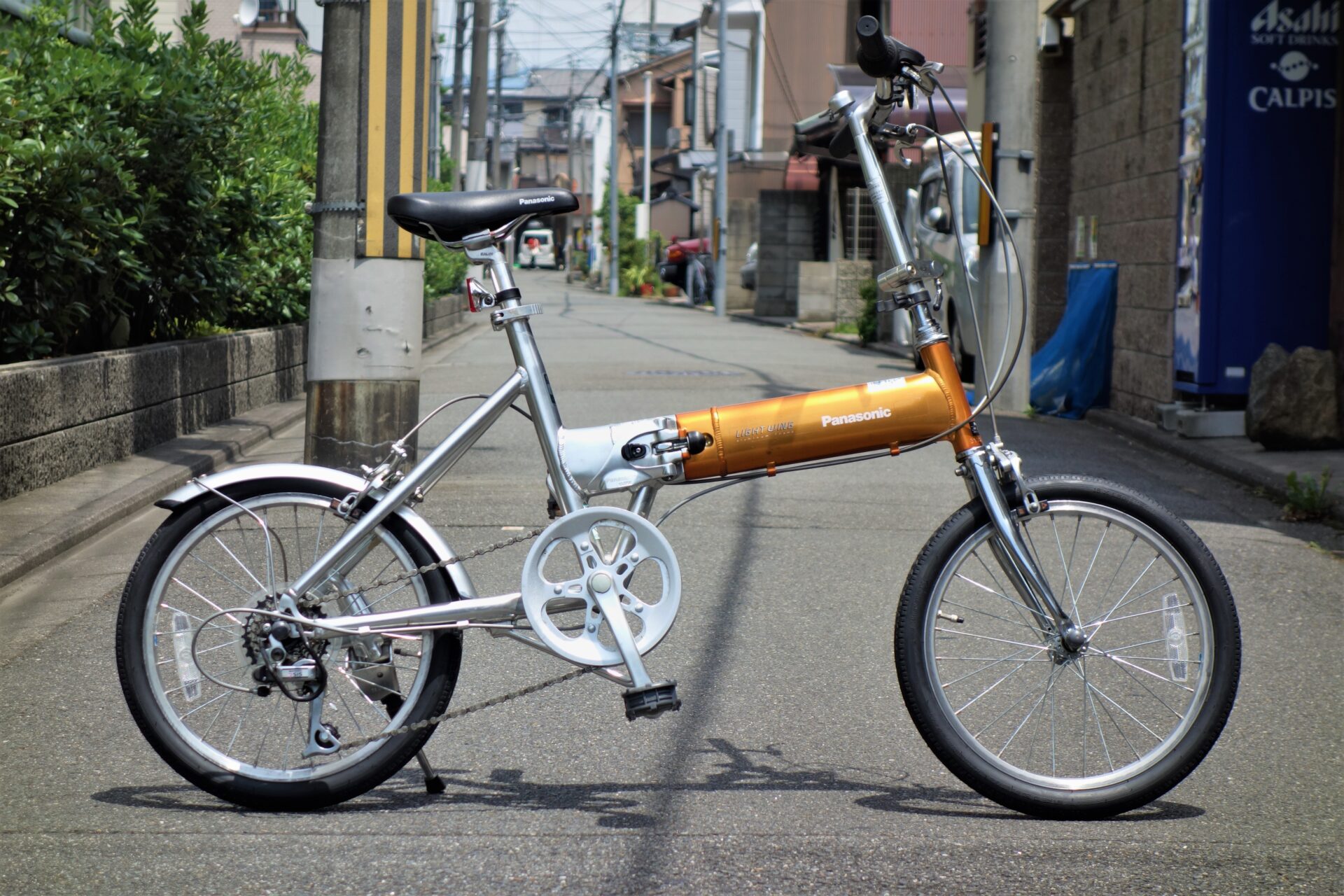 上品スタイル 軽量折り畳み自転車のPanasonic Wingが中古車として入荷 Light 自転車本体