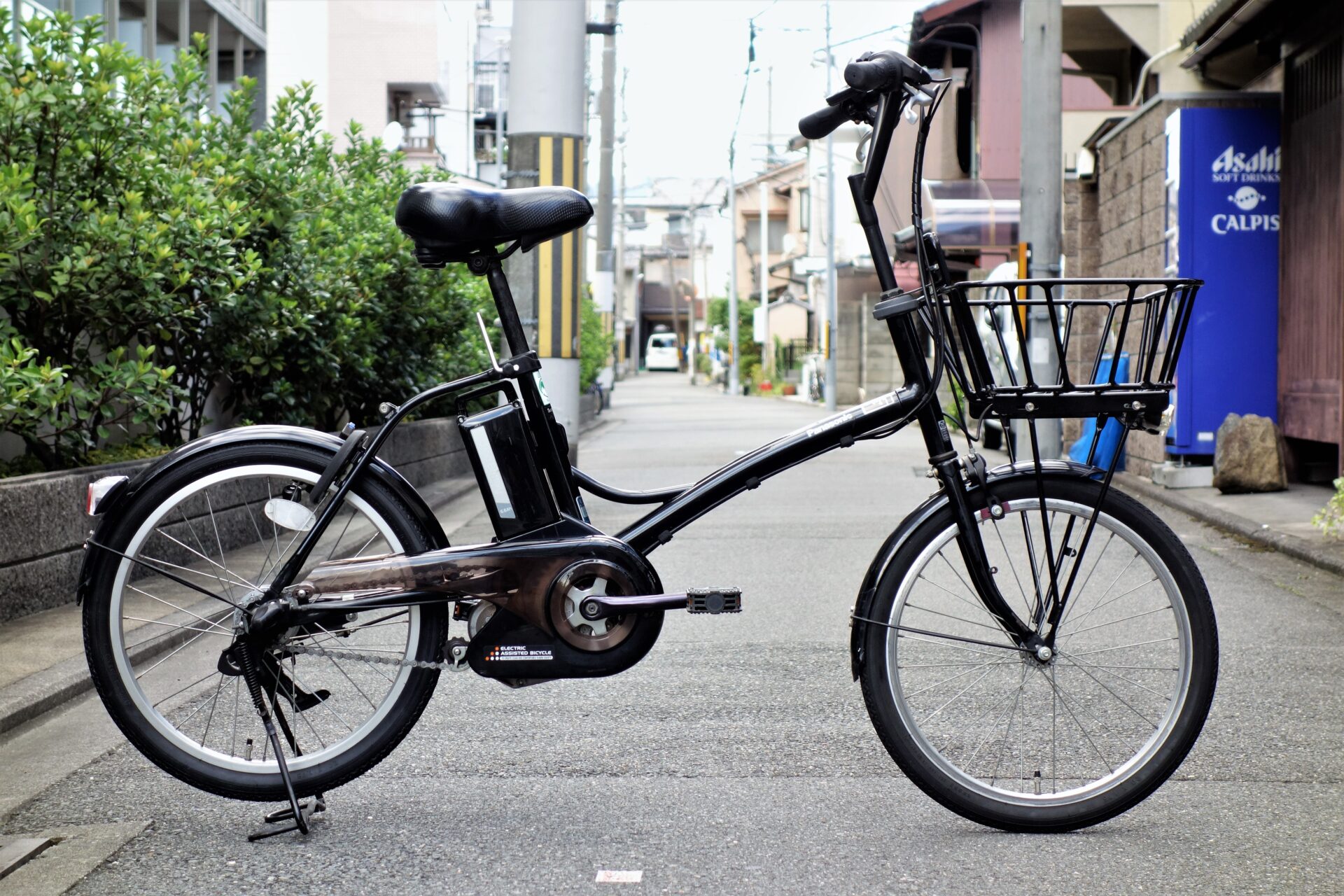 日本限定自転車小回りが利く20インチの可愛らしい小径電動自転車が中古車として入荷