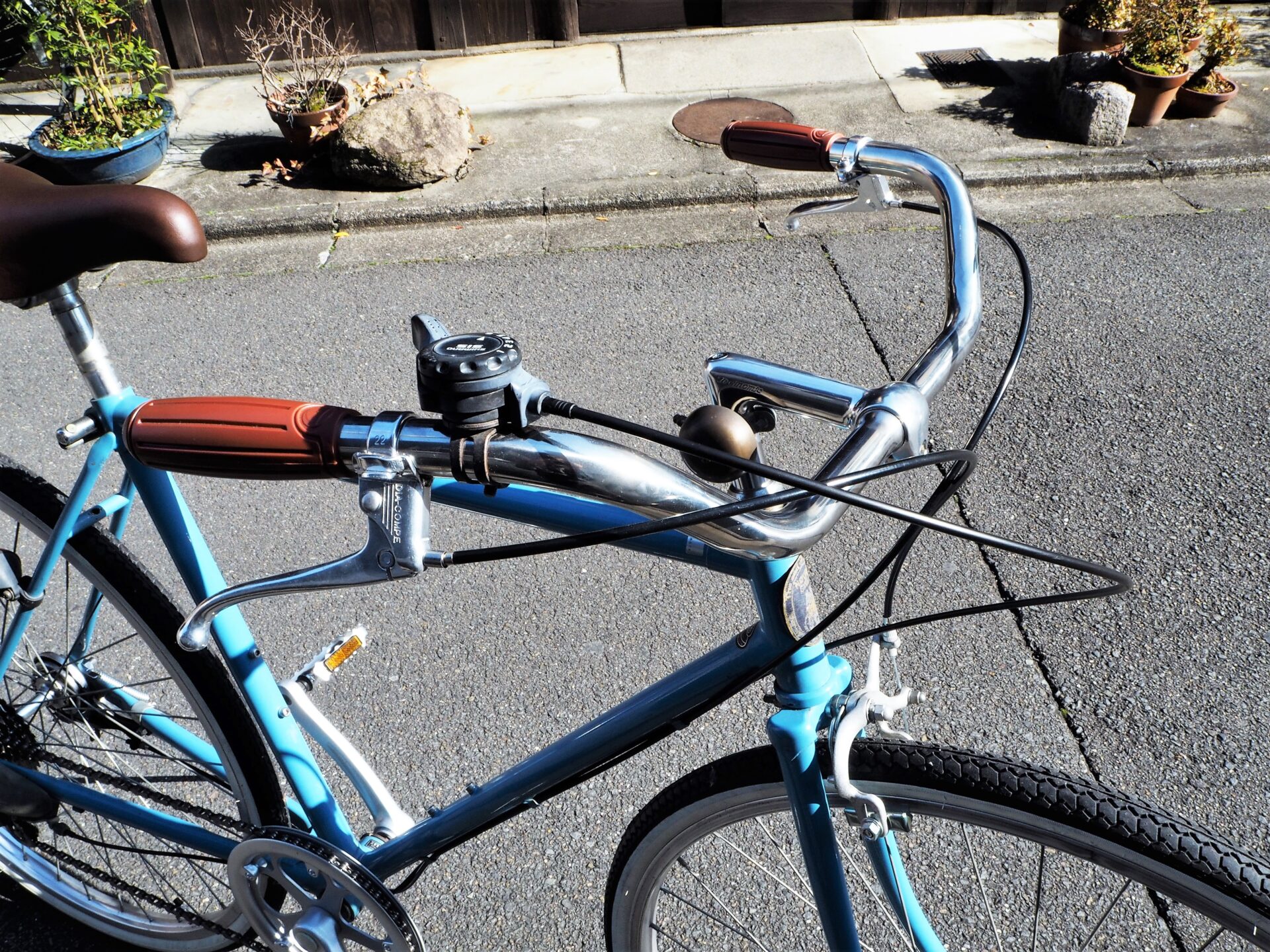 ナチュラルサイクルのシティサイクルをカスタムして中古車として再生しました 京都の中古自転車 新車販売 サイクルショップ エイリン