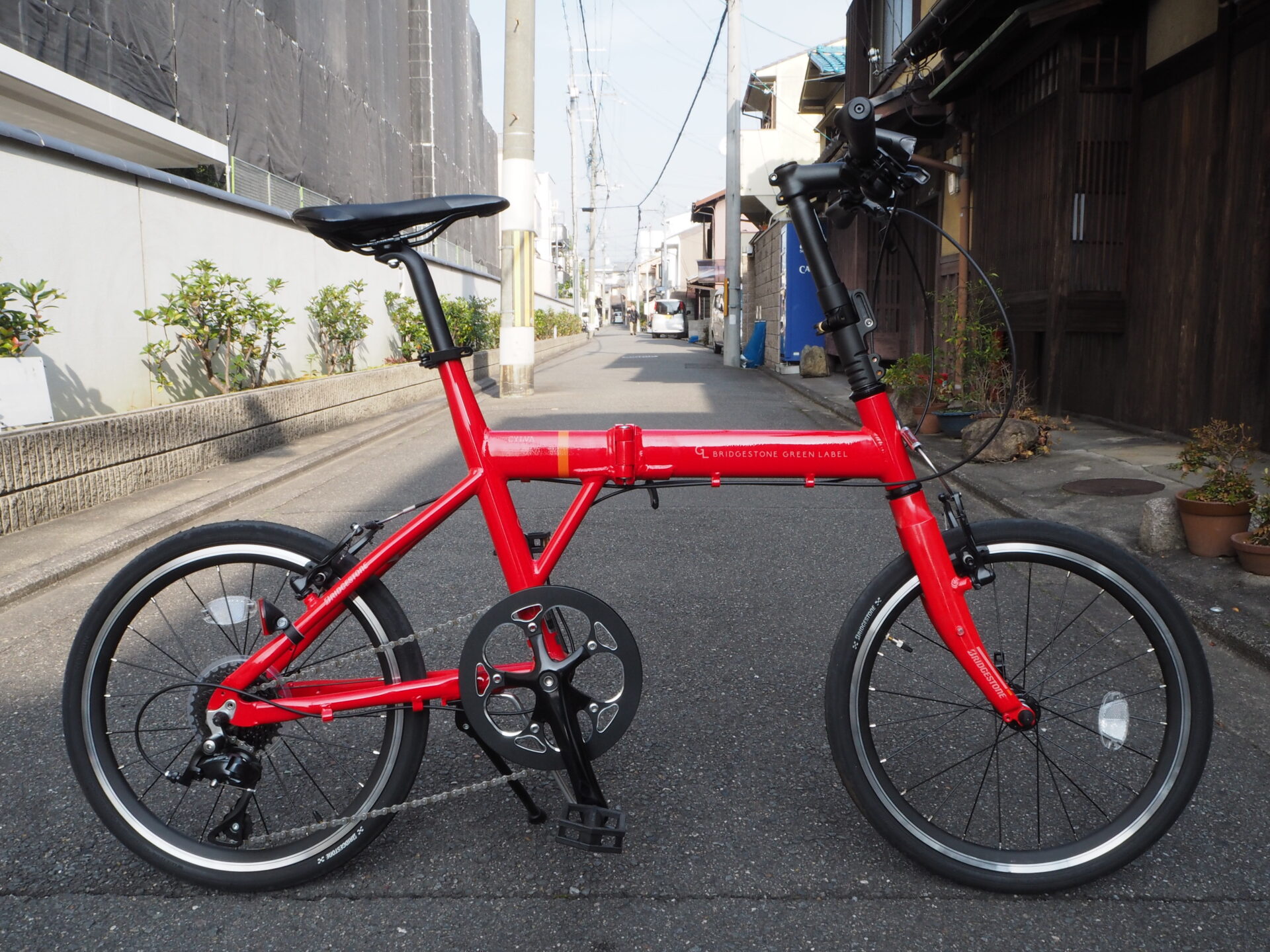 コンパクトで走行性能も良い折り畳み自転車！ブリヂストン シルヴァF8F 京都の中古自転車・新車販売 サイクル