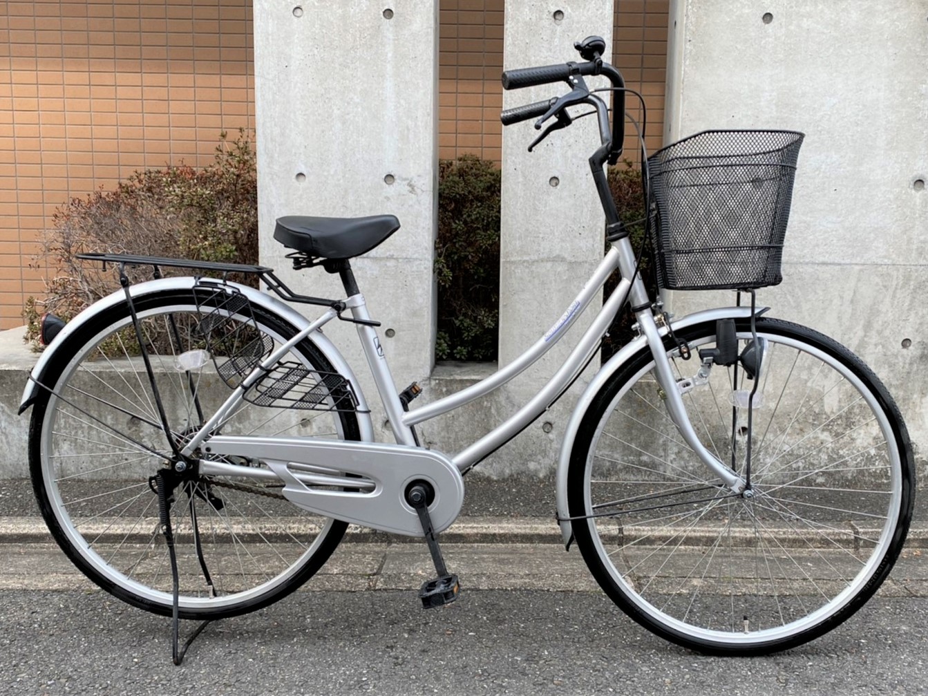 車 の 中 に 自転車