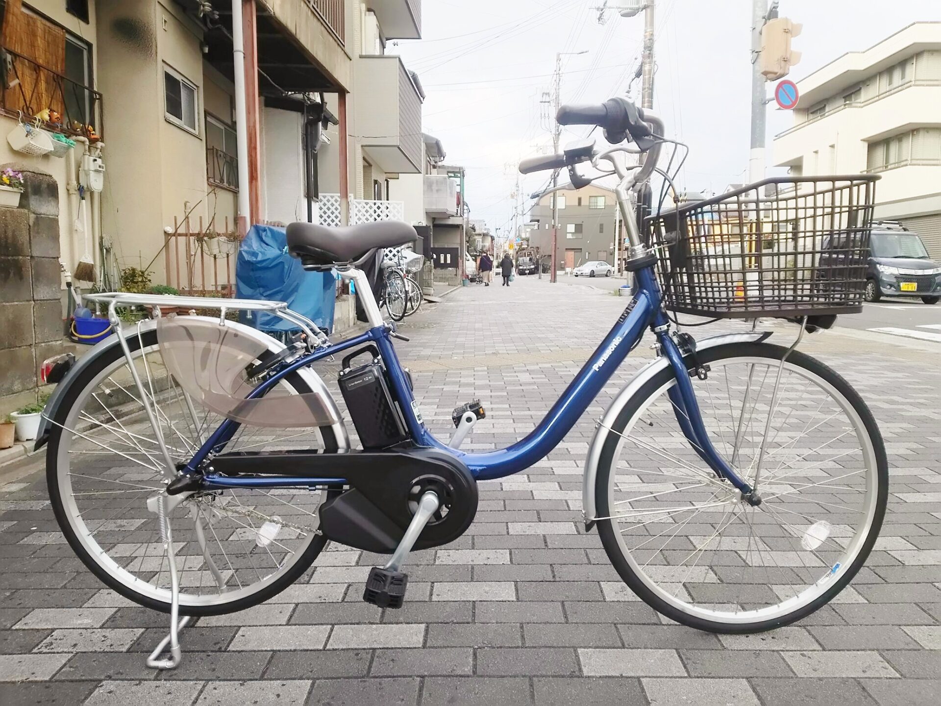 押し歩きもラクラクの軽量電動アシスト自転車Panasonic ビビ・L | 京都の中古自転車・新車販売 サイクルショップ エイリン