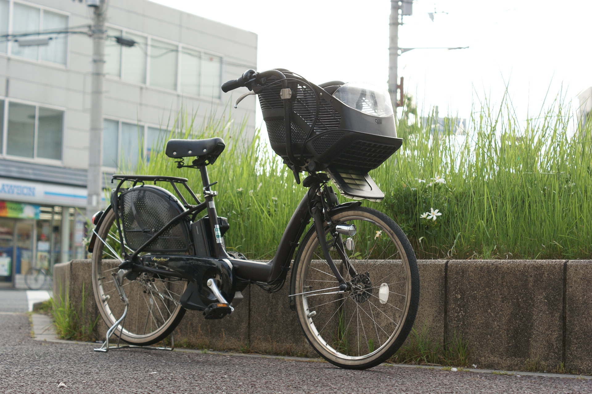 3人乗り電動アシスト自転車の王道！】BRIDGESTONE アンジェリーノ・e 