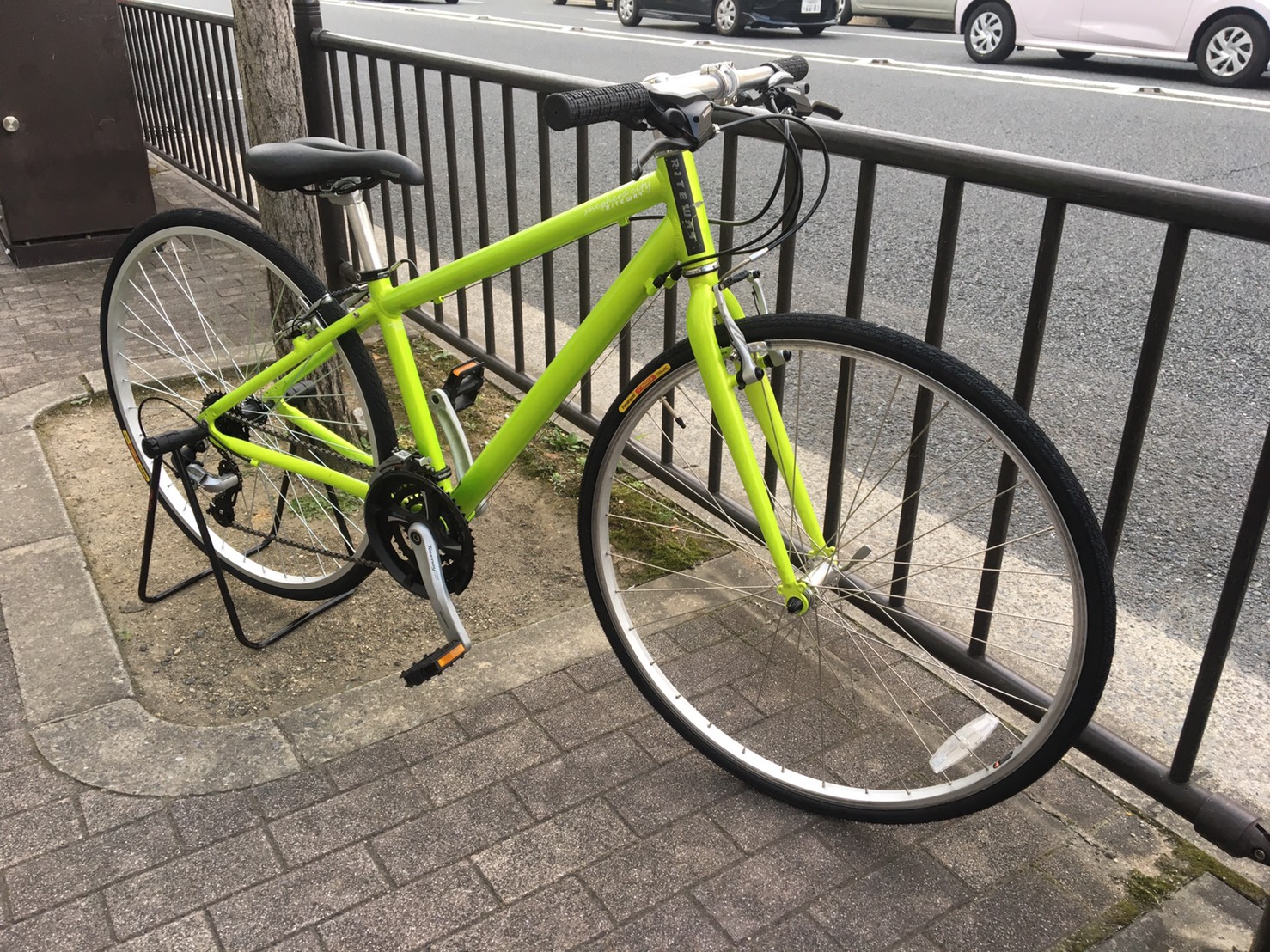 街乗り楽々定番クロスバイクの中古が出来ました Riteway ライトウェイ Shepherd シェファード Used 京都の中古自転車 新車販売 サイクルショップ エイリン