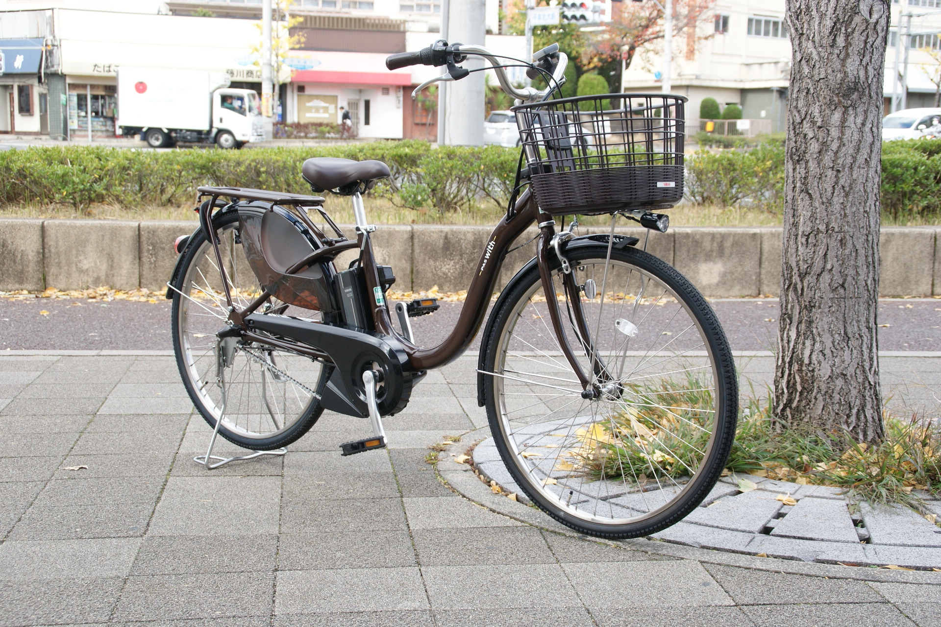 使用期間1年未満！超キレイな中古電動アシスト自転車が入荷！】ヤマハ