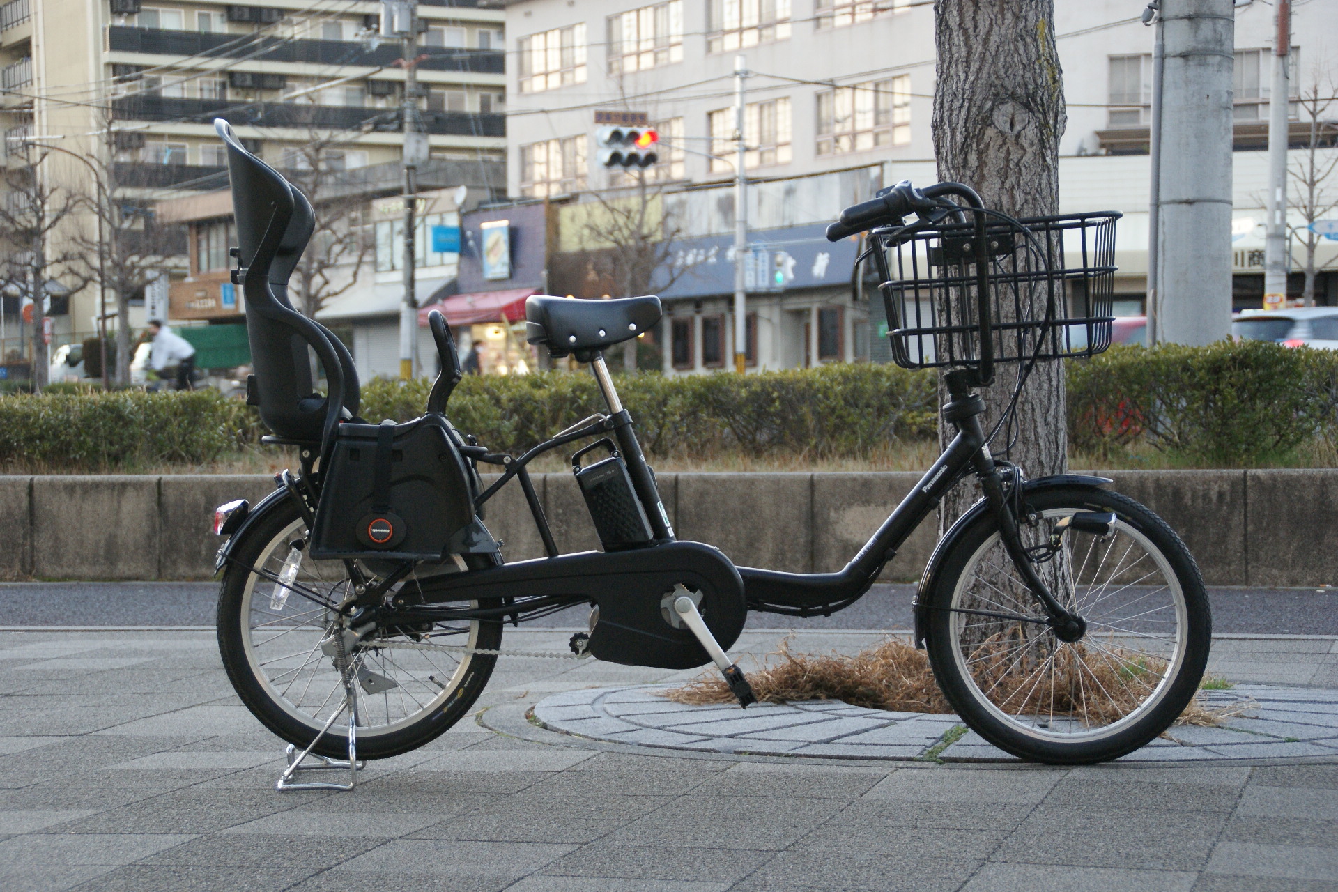 荷物もお子さんも載せれる電動アシスト自転車】Panasonic ギュット