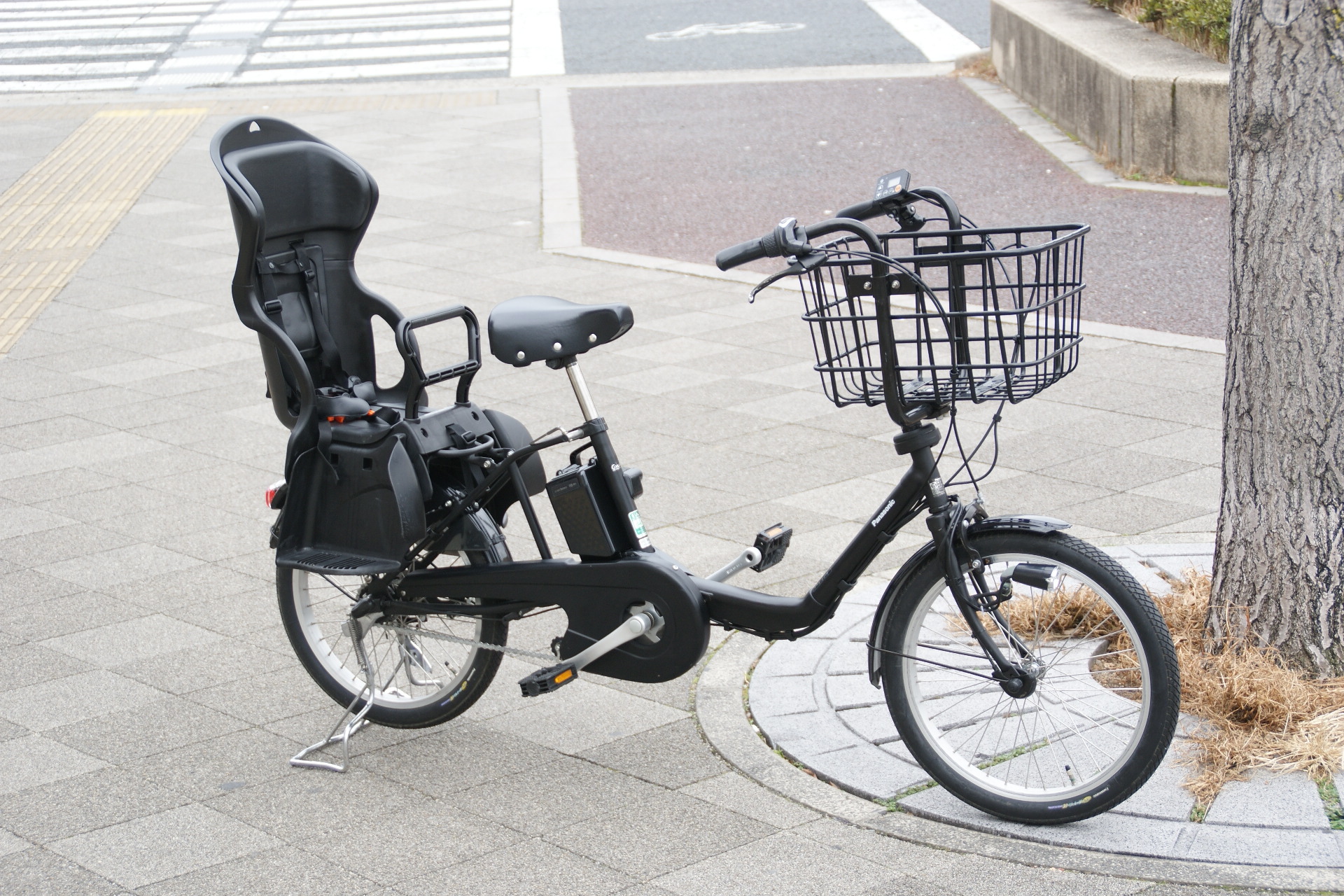 荷物もお子さんも載せれる電動アシスト自転車】Panasonic ギュット